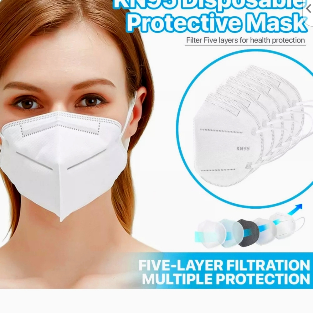COPY - KN95 5-Layers Face Mask 50pack in Bulk Pac…